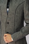 Astonishing Modern Grey Linen Blazer BL5015