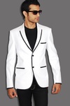 Exotic White Blazer BL5021