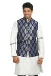 Blue Nehru Jacket RK4125