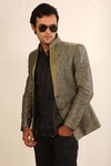 Contemporary Light Green Blazer BL5004