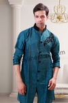 Cerulean Indo Western Sherwani BL1061