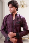 Lavender Indo Western Sherwani BL1053