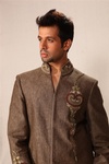 Linen Fabric Indowestern Sherwani BL1010