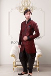 Maroon Kurta Pajama BL1064