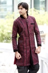 Maroon Indo Western Sherwani BL1046