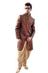 Modern Style Maroon Sherwani BL2022