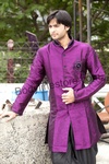 Purple Indo Western Sherwani BL1055