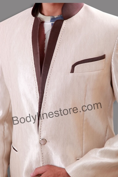Designer Cream Blazer BL5052