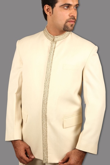 Elegant Cream Jodhpuri Suit BL3045