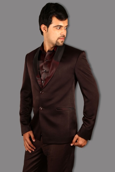 Marvelous 3 Piece Wine Tuxedo BL3041