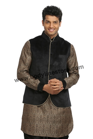 Pathani Kurta With Jacket RK4089