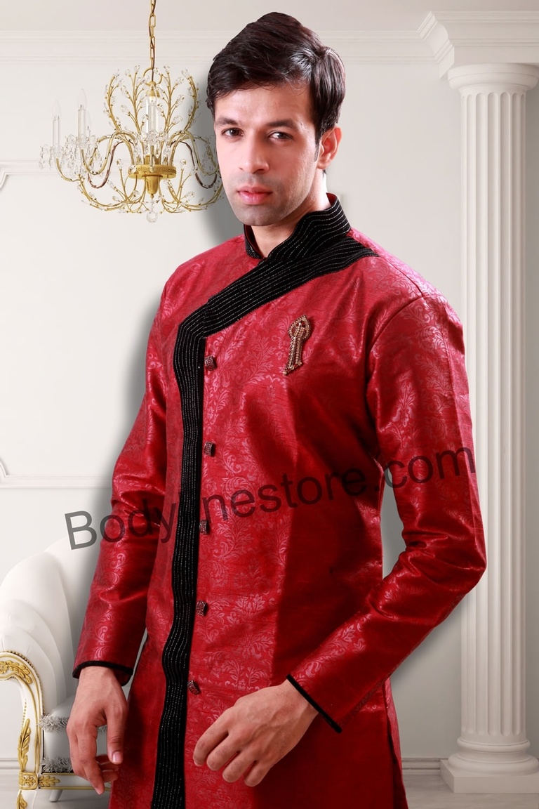 Maroon Kurta Pajama BL1054