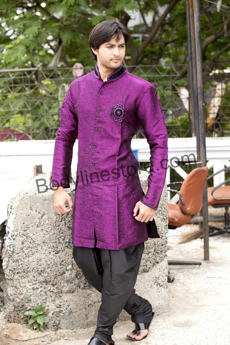 Purple Kurta Pajama BL1055